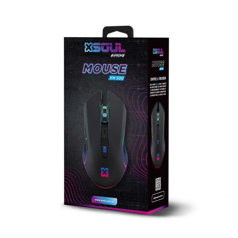 Mouse GAME-XM500 negro - Görsel 3