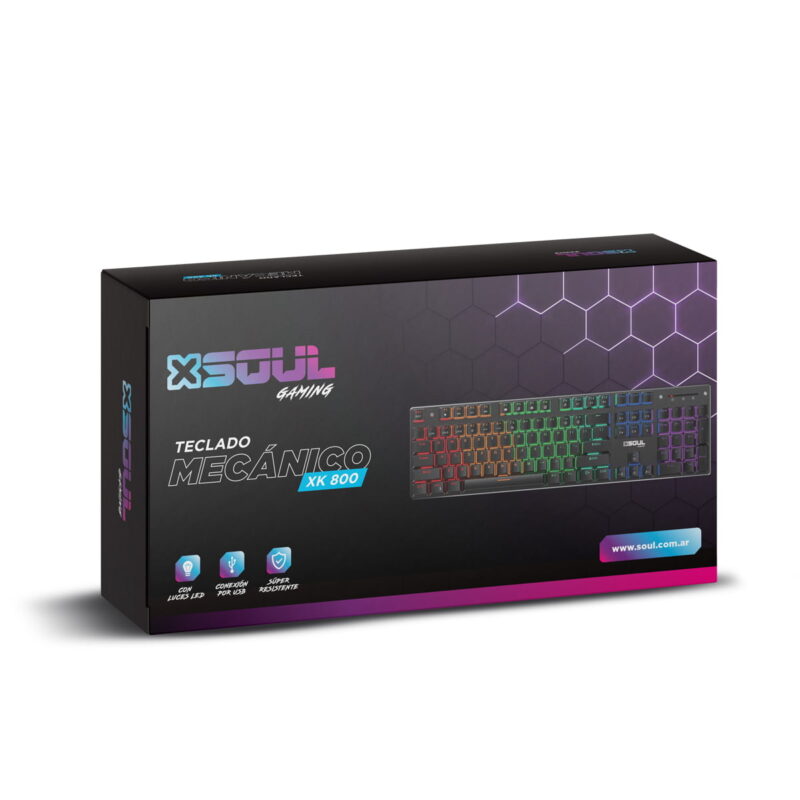 Teclado Mecanico XK800 - 画像 (2)
